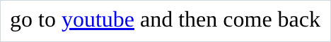 a sentence with one word as a link
