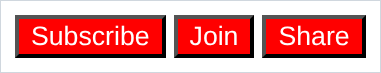 three identical red buttons