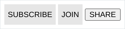 two grey styled buttons and one default