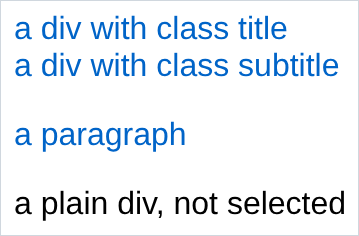 three blue lines and one black one